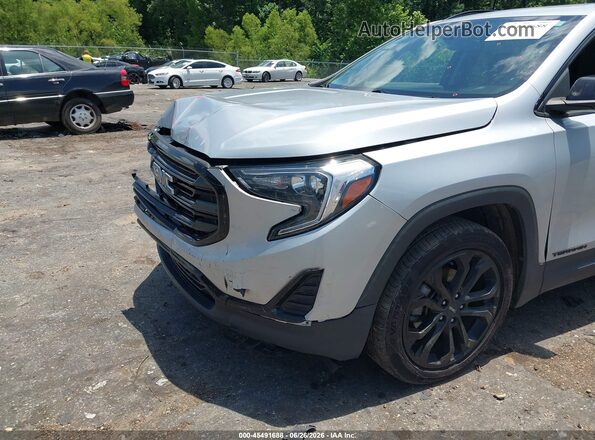 3GKALMEV4LL313331 2020 GMC TERRAIN Silver წინა ხედი