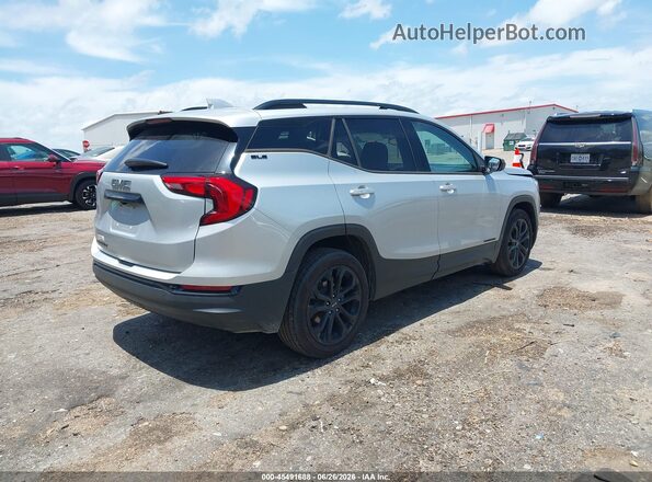 3GKALMEV4LL313331 2020 GMC TERRAIN Silver უკანა მარჯვენა