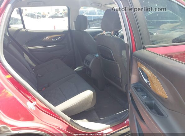 3GKALMEV4ML321818 2021 GMC TERRAIN Red Vista de la etiqueta del VIN