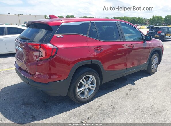 3GKALMEV4ML321818 2021 GMC TERRAIN Red Trasero derecho