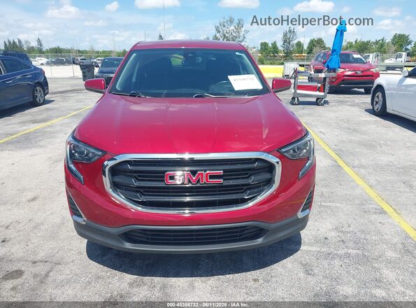 3GKALMEV4ML321818 2021 GMC TERRAIN Red Vista del cuadro de instrumentos