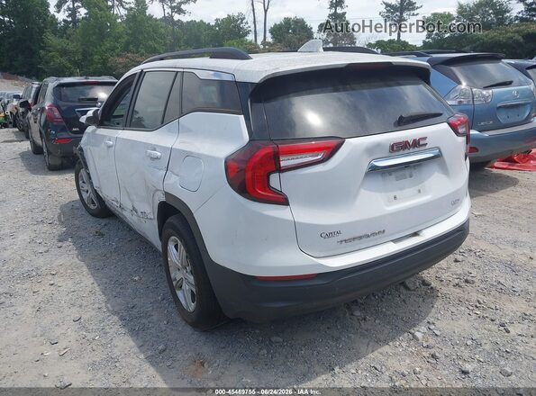 3GKALMEV4NL274369 2022 GMC TERRAIN Белый Задняя левая четверть