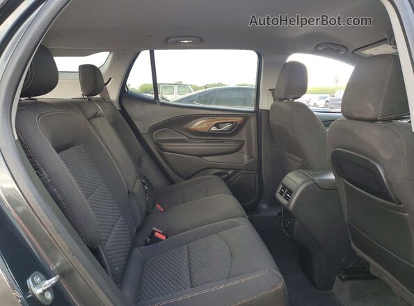 3GKALMEV5JL161377 2018 GMC TERRAIN Gray Vista de los asientos traseros