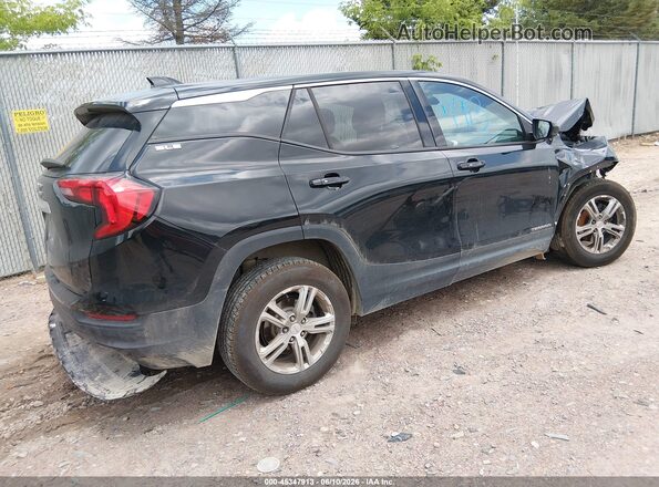 3GKALMEV5JL162755 2018 GMC TERRAIN Черный Задняя правая четверть