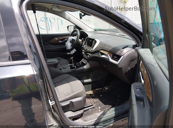 3GKALMEV5JL162755 2018 GMC TERRAIN Черный Вид салона спереди