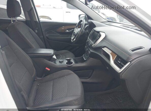 3GKALMEV5JL180351 2018 GMC TERRAIN White Widok wnętrza z przodu