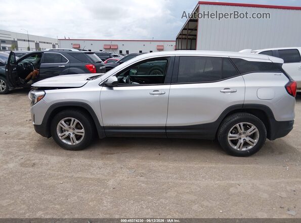 3GKALMEV5JL333813 2018 GMC TERRAIN Silver Սալոնի 360 աստիճան տեսք