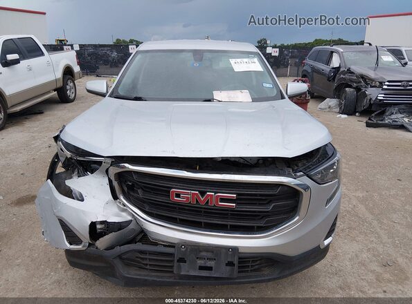 3GKALMEV5JL333813 2018 GMC TERRAIN Silver Սարքավորումների վահանակի տեսք