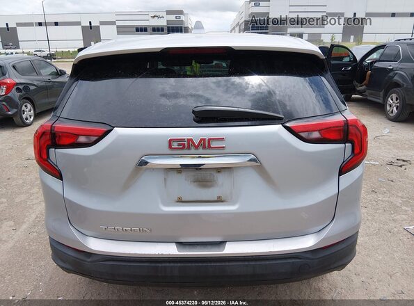 3GKALMEV5JL333813 2018 GMC TERRAIN Silver 