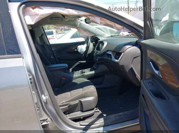 3GKALMEV5JL369663 2018 GMC TERRAIN Серый Вид салона спереди