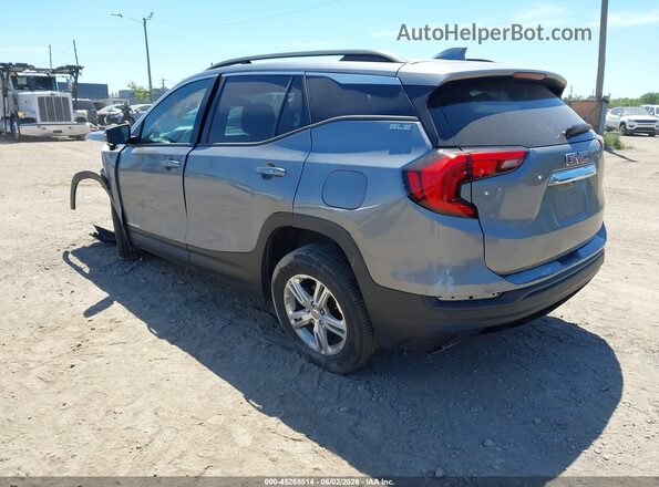 3GKALMEV5JL369663 2018 GMC TERRAIN Серый Задняя левая четверть