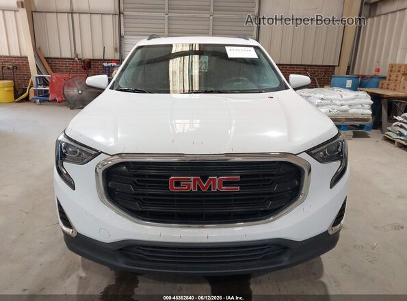3GKALMEV5KL361550 2019 GMC TERRAIN White Instrument cluster view