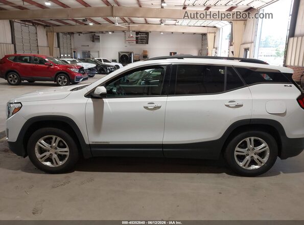 3GKALMEV5KL361550 2019 GMC TERRAIN White 360 interior view
