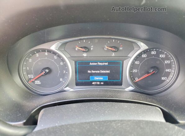 3GKALMEV5ML307006 2021 GMC TERRAIN Black Instrument cluster view