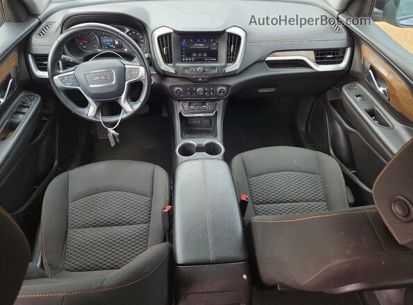 3GKALMEV5ML376925 2021 GMC TERRAIN Gray Vista del salpicadero