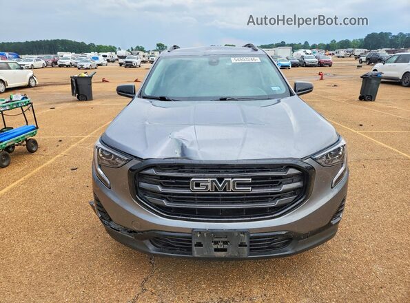 3GKALMEV5ML376925 2021 GMC TERRAIN Gray Vista frontal