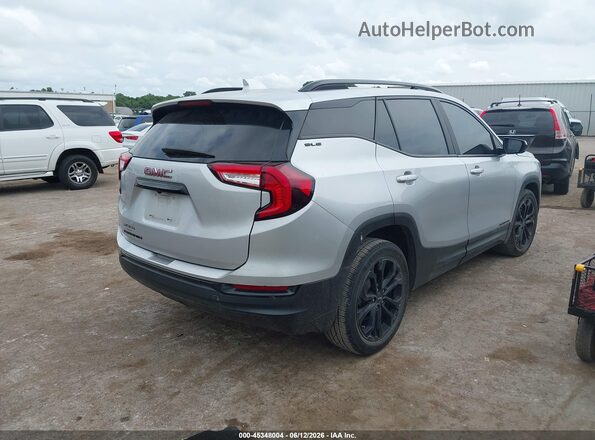 3GKALMEV5NL234012 2022 GMC TERRAIN Серебряный Задняя правая четверть