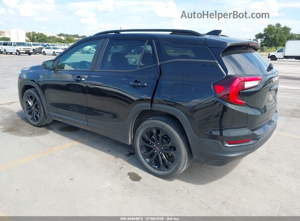 3GKALMEV5NL290113 2022 GMC TERRAIN Black უკანა მარცხენა