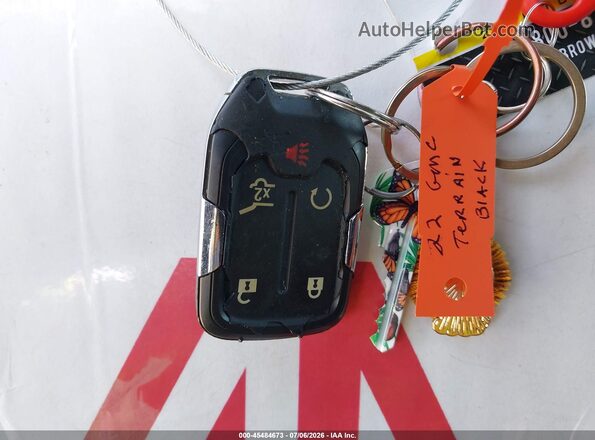 3GKALMEV5NL290113 2022 GMC TERRAIN Black წინა პანელის ხედი