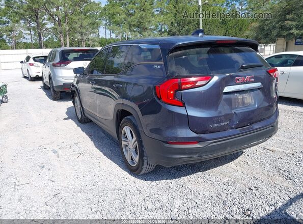 3GKALMEV6JL182822 2018 GMC TERRAIN Black უკანა მარცხენა