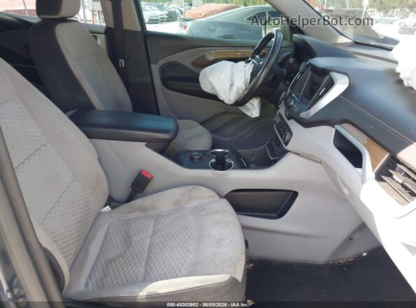 3GKALMEV6JL182822 2018 GMC TERRAIN Black წინა სალონის ხედი