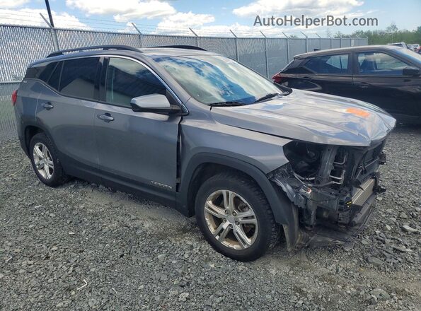 3GKALMEV6JL221022 2018 GMC TERRAIN Gray 