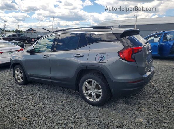 3GKALMEV6JL221022 2018 GMC TERRAIN Gray 