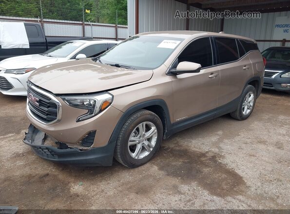 3GKALMEV6JL277428 2018 GMC TERRAIN Brown Przód lewy
