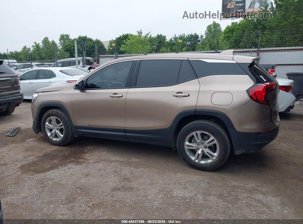 3GKALMEV6JL277428 2018 GMC TERRAIN Brown Widok wnętrza 360 stopni