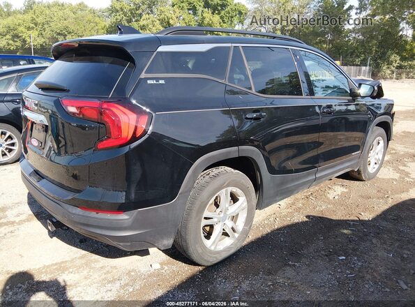 3GKALMEV6JL290910 2018 GMC TERRAIN Black Tył prawy