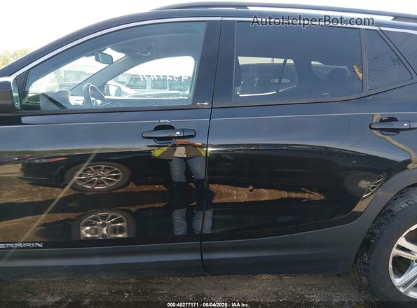 3GKALMEV6JL290910 2018 GMC TERRAIN Black Widok wnętrza 360 stopni
