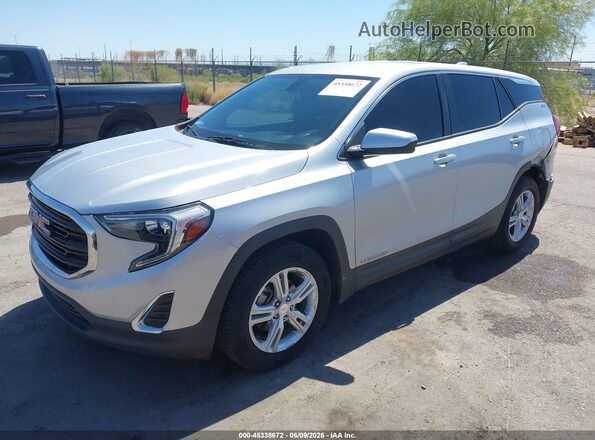 3GKALMEV6JL295363 2018 GMC TERRAIN Silver 
