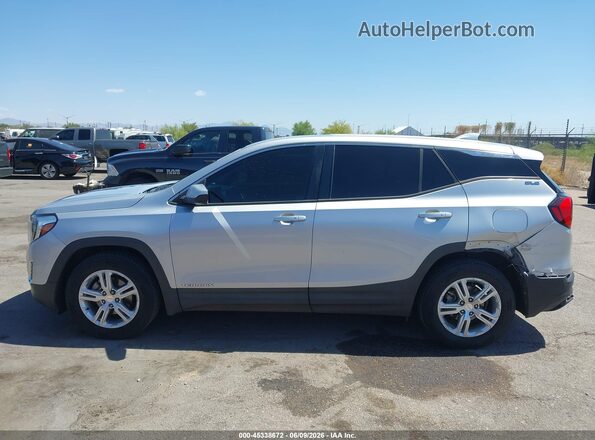 3GKALMEV6JL295363 2018 GMC TERRAIN Silver 