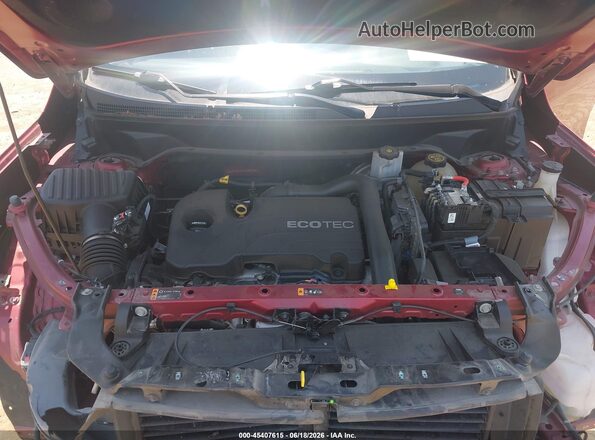 3GKALMEV6JL318009 2018 GMC TERRAIN Красный Вид сзади