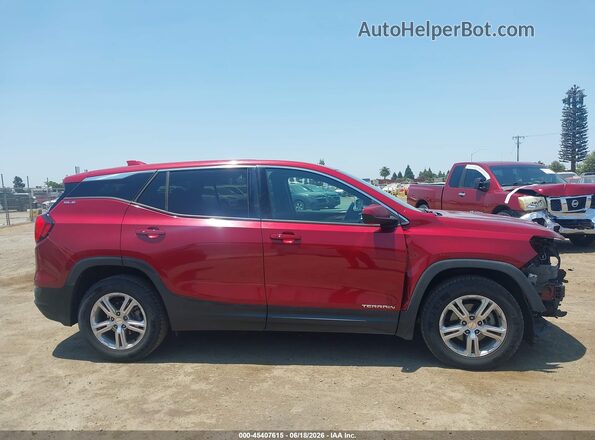 3GKALMEV6JL318009 2018 GMC TERRAIN Красный Панорамный вид салона 360°