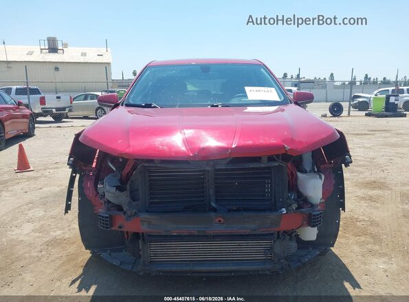 3GKALMEV6JL318009 2018 GMC TERRAIN Красный Вид задней части салона