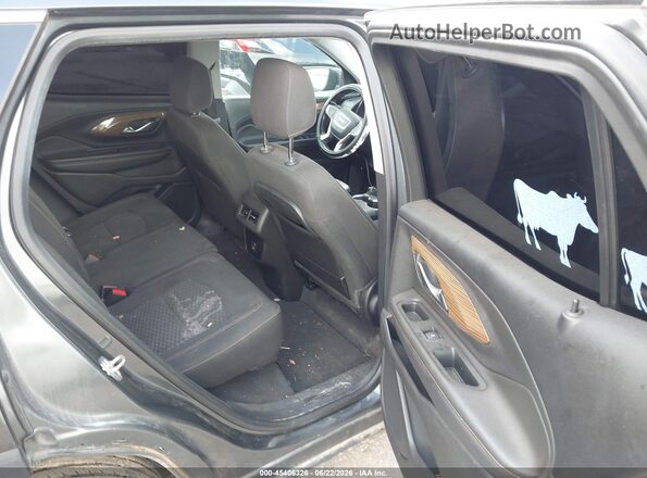 3GKALMEV6KL102307 2019 GMC TERRAIN Gray Widok naklejki z numerem VIN