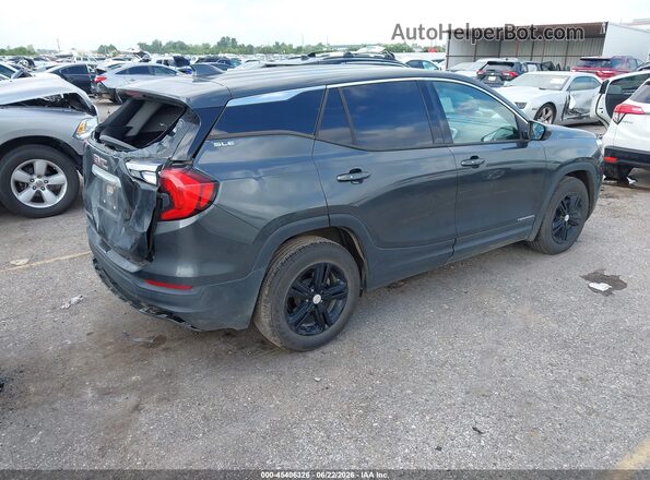 3GKALMEV6KL102307 2019 GMC TERRAIN Gray Tył prawy
