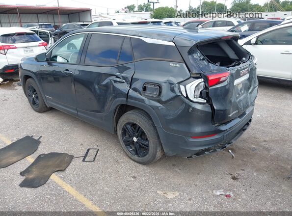 3GKALMEV6KL102307 2019 GMC TERRAIN Gray Tył lewy