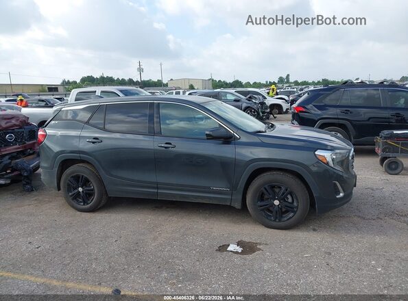 3GKALMEV6KL102307 2019 GMC TERRAIN Gray Widok wnętrza z tyłu