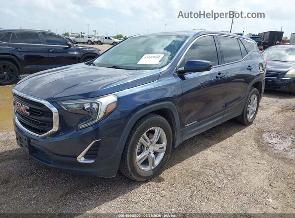 3GKALMEV6KL104705 2019 GMC TERRAIN Black Vista tres cuartos delantera izquierda