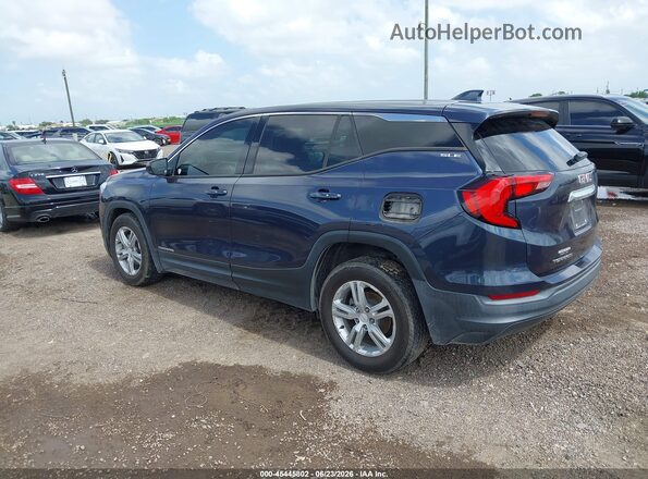 3GKALMEV6KL104705 2019 GMC TERRAIN Black Trasero izquierdo
