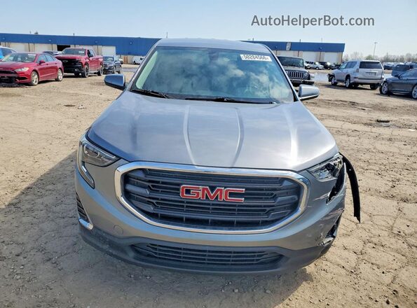 3GKALMEV6KL283876 2019 GMC TERRAIN Charcoal Front view