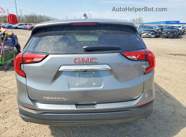 3GKALMEV6KL283876 2019 GMC TERRAIN Charcoal Rear view