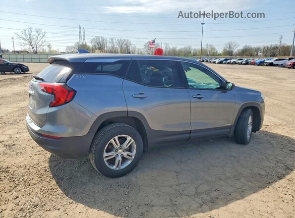 3GKALMEV6KL283876 2019 GMC TERRAIN Charcoal Rear right