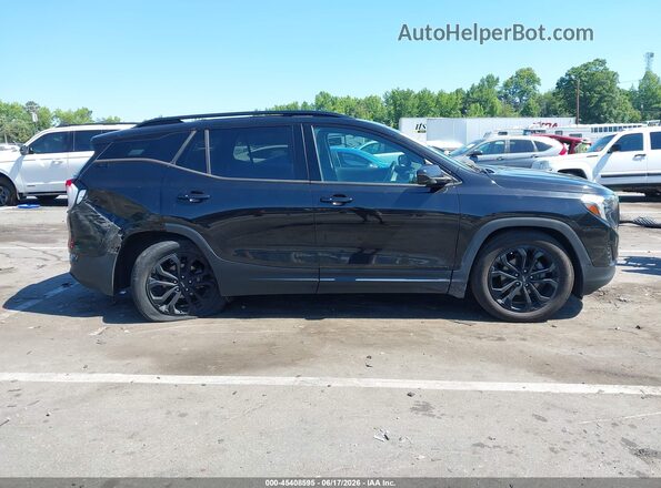 3GKALMEV6LL104592 2020 GMC TERRAIN Black Вид задньої частини салону