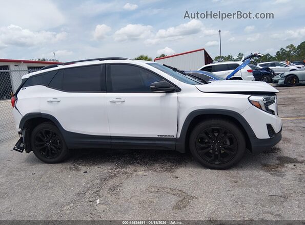 3GKALMEV6LL148317 2020 GMC TERRAIN White Սալոնի հետևի տեսք