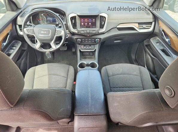 3GKALMEV6ML320234 2021 GMC TERRAIN Charcoal Vista del salpicadero