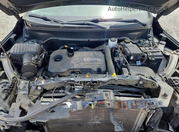 3GKALMEV6ML320234 2021 GMC TERRAIN Charcoal Vista del compartimento del motor