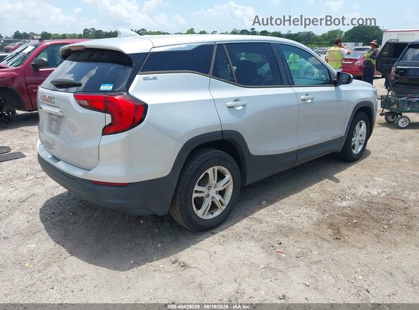 3GKALMEV7JL249766 2018 GMC TERRAIN Silver Rear right